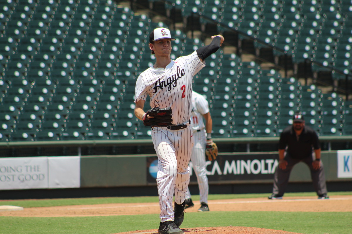 Magnolia West Argyle 5A UIL state championship Texas baseball playoffs 061023 Andrew McCulloch 92